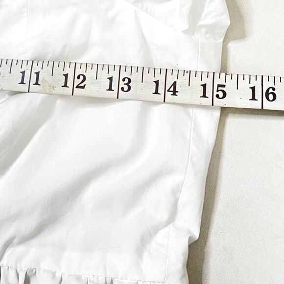 Cara Cara Sip Sip Off the Shoulder Square Neck Mini Dress in White Size XS - Picture 6 of 7